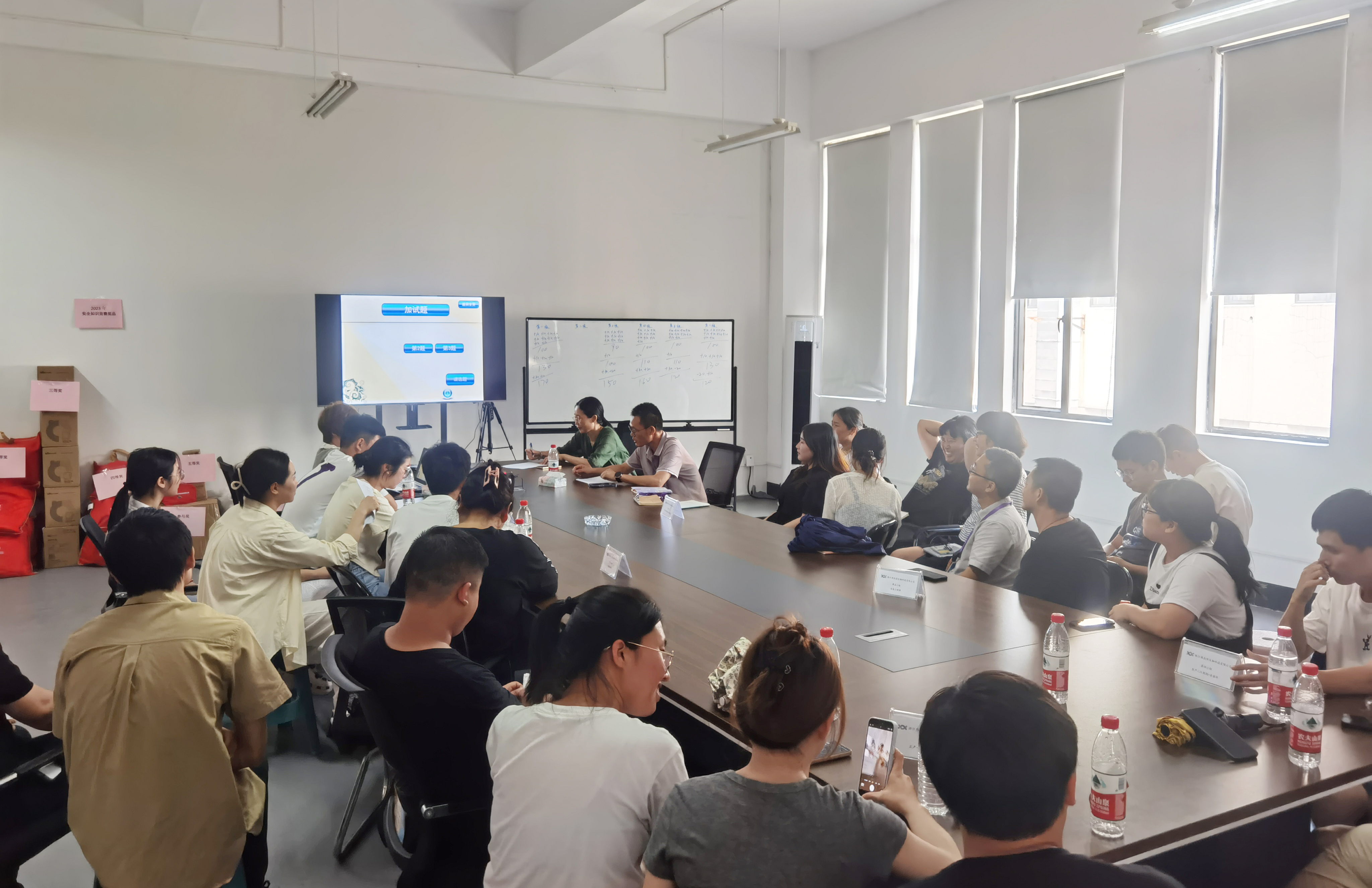 “安全生產(chǎn)月”——浙江偉杰信人人講安全，個個會應(yīng)急安全生產(chǎn)知識競賽決賽